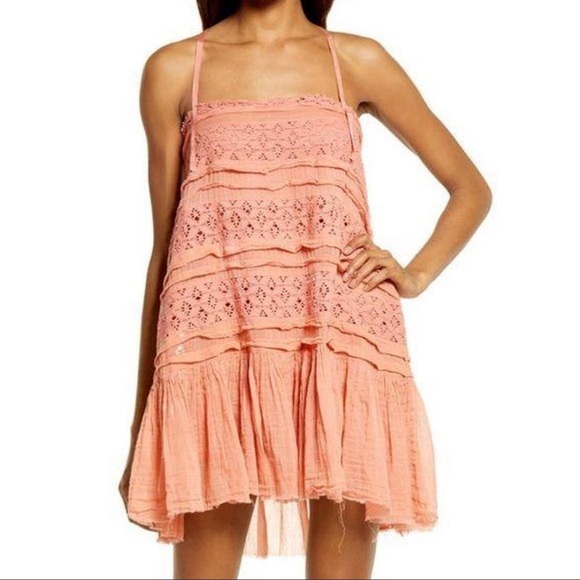 ✨SOLD✨Free People Shailee Slip Mini Dress - Picture 1 of 3